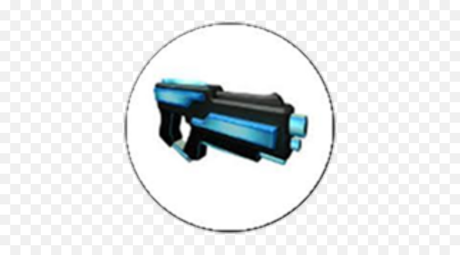 Blue Hyperlaser Gun - Roblox Laser Gun Roblox Emoji,Gun Emoji Png