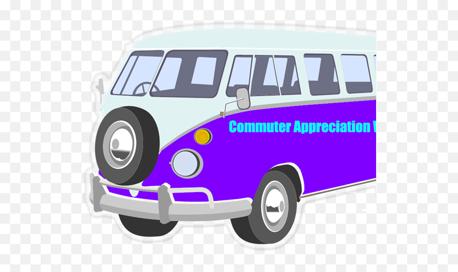Vw Bus Svg Vector Vw Bus Clip Art - Van Clipart Emoji,Vw Bus Clipart