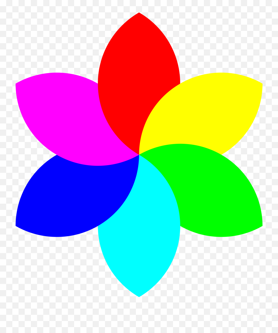 Library Of Flower Colors Image Royalty Free Stock Png Files - 6 Flower Petal Clipart Emoji,Colors Clipart