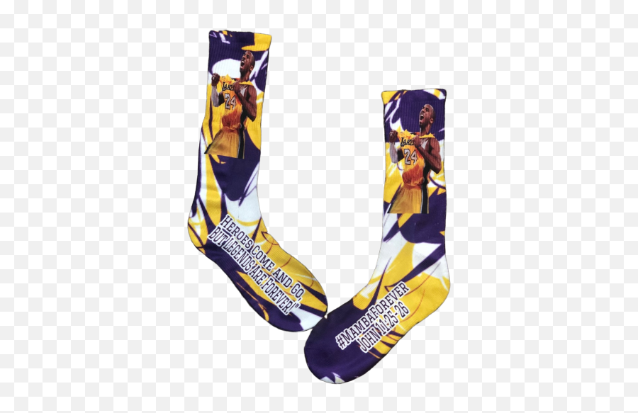 Kobe Bryant Mamba Forever - Kobe Bryant Basketball Sock Emoji,Kobe Bryant Png