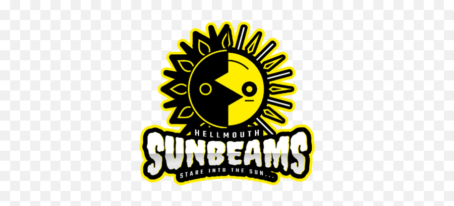 Hellmouth Sunbeams Cross - Stitch Logo By Large Recycling Man Dot Emoji,Stitch Logo