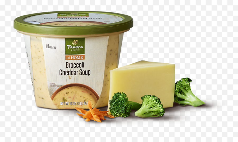 Panera Broccoli Cheddar Soup Panera At Home - Sopa De Brocoli De Panera Emoji,Broccoli Png