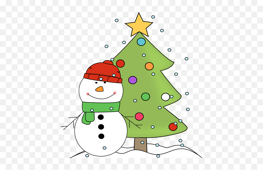 Xmas Tree Clip Art Christmas Tree - Snowman Christmas Tree Clip Art Emoji,Christmas Tree Clipart