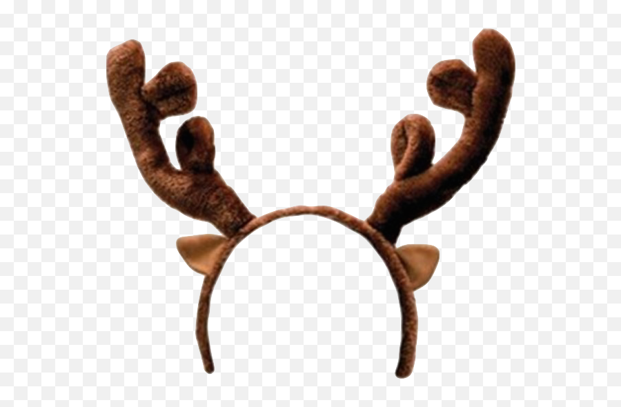 Reindeer Moose Antler Headband - Reindeer Png Download 600 Transparent Reindeer Antlers Headband Emoji,Reindeer Antlers Clipart