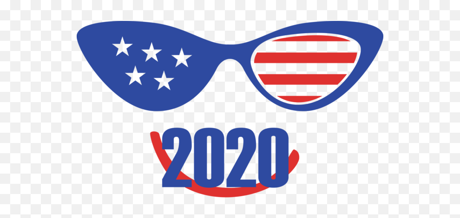 Us Independence Day Glasses Logo - For Adult Emoji,Glasses Logo