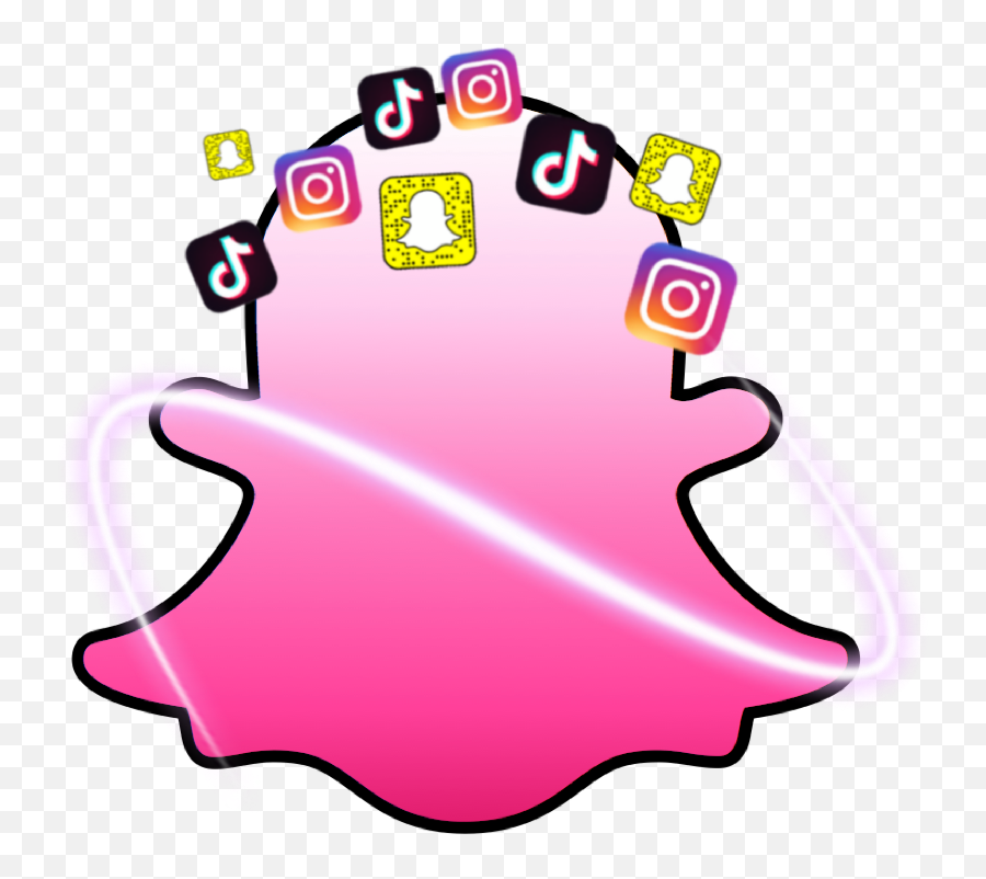Tiktok Logo Hd Wallpapers - Snapchat Logo Pink Emoji,Tiktok Logo