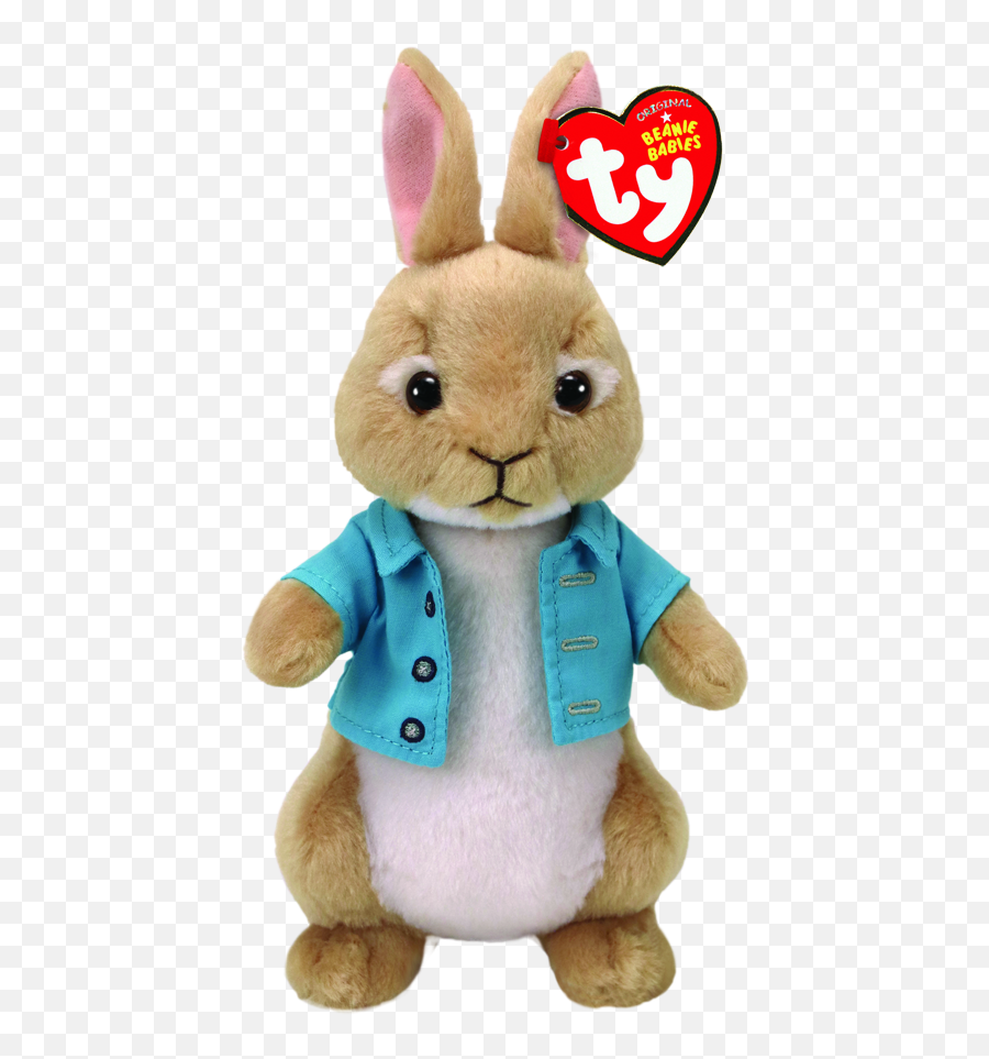 Download Beanie Babies Peter Rabbit - Plush Cottontail Peter Rabbit Emoji,Peter Rabbit Png