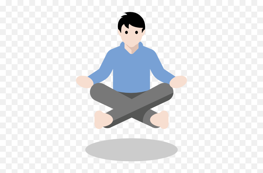 Meditation - Free Wellness Icons Meditate Cartoon Png Emoji,Meditation Png