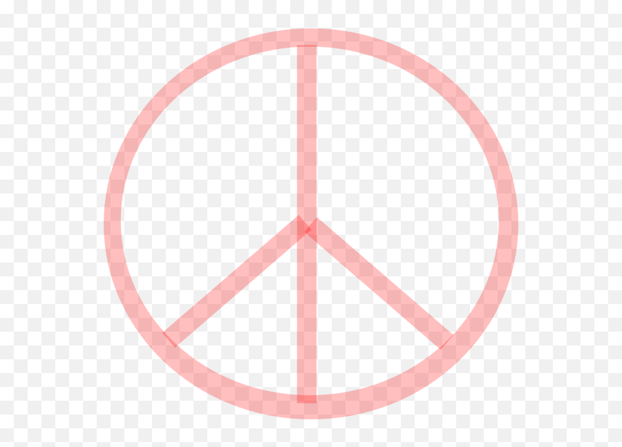 Red Transparent Peace Clip Art At Clker Emoji,Peace Transparent