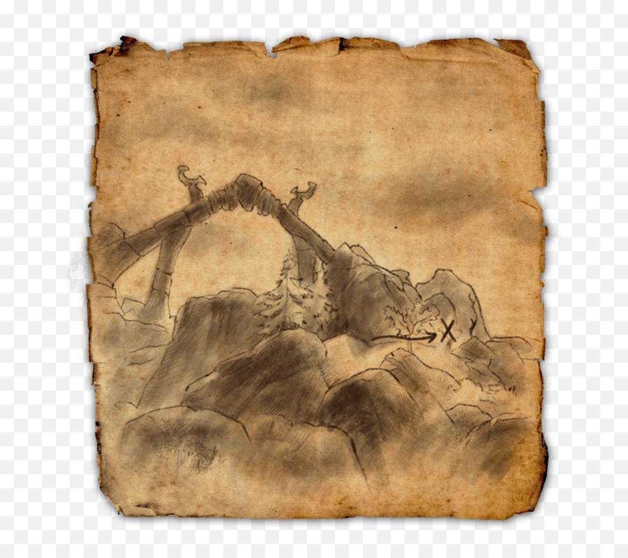 Western Skyrim Treasure Map Iii Elder Scrolls Online Wiki Emoji,Skyrim Transparent Armor