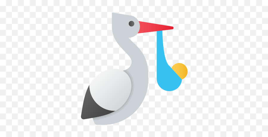Stork With Bundle Icon U2013 Free Download Png And Vector Emoji,Stork Png