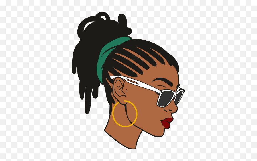 Afro Woman With Dreadlocks Svg Woman With Dreadlocks Svg Emoji,Black Queen Clipart