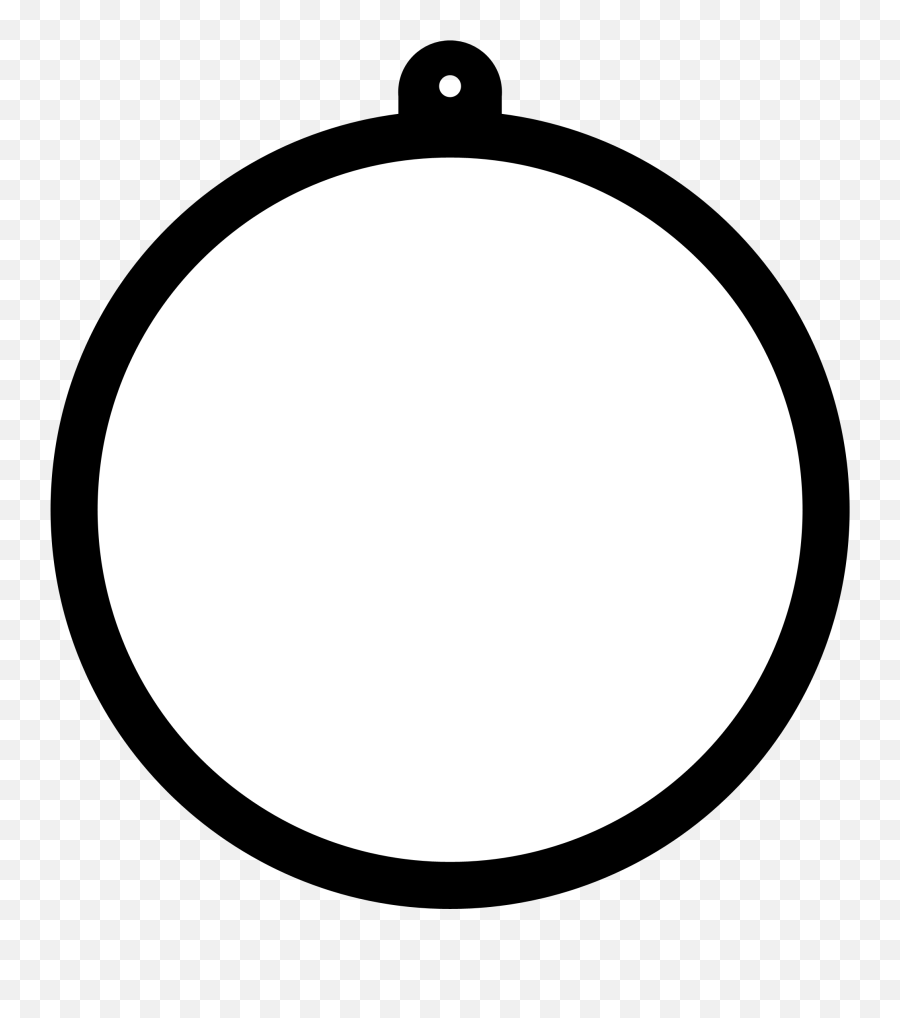 Download Black And White Circle Png Hd - Dot Emoji,White Circle Png