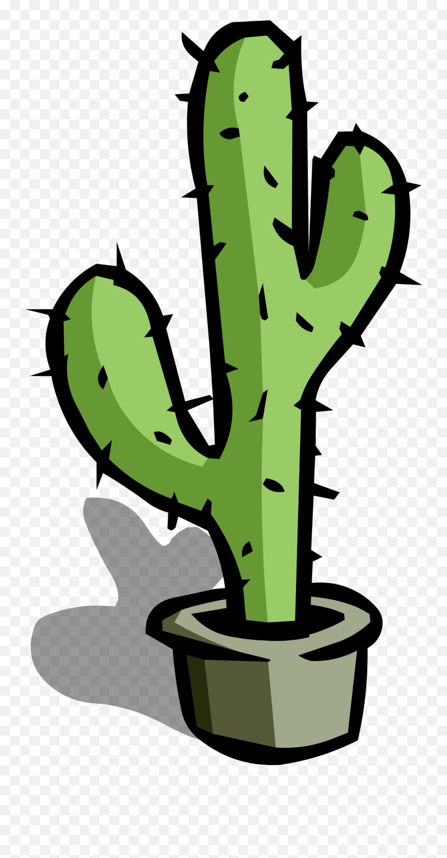 Cute Cactus Icon Transparent - Cartoon Cactus Png Emoji,Cactus Png