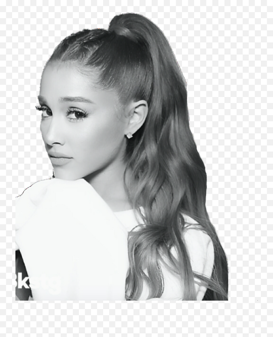 Download Ariana Sticker - Ariana Grande Dwt Hairstyles Emoji,Ariana Grande Transparent Background