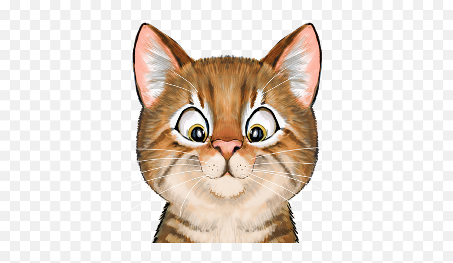 Big Cat Designs Emoji,Orange Cat Png