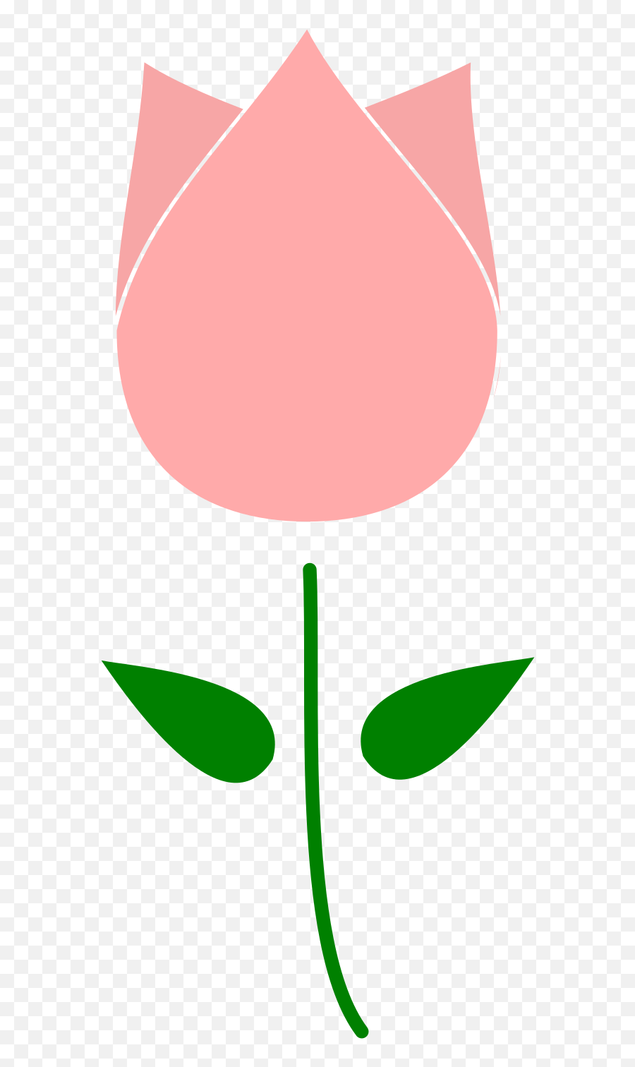 Clipart Tulip Flower - Floral Emoji,Tulip Clipart