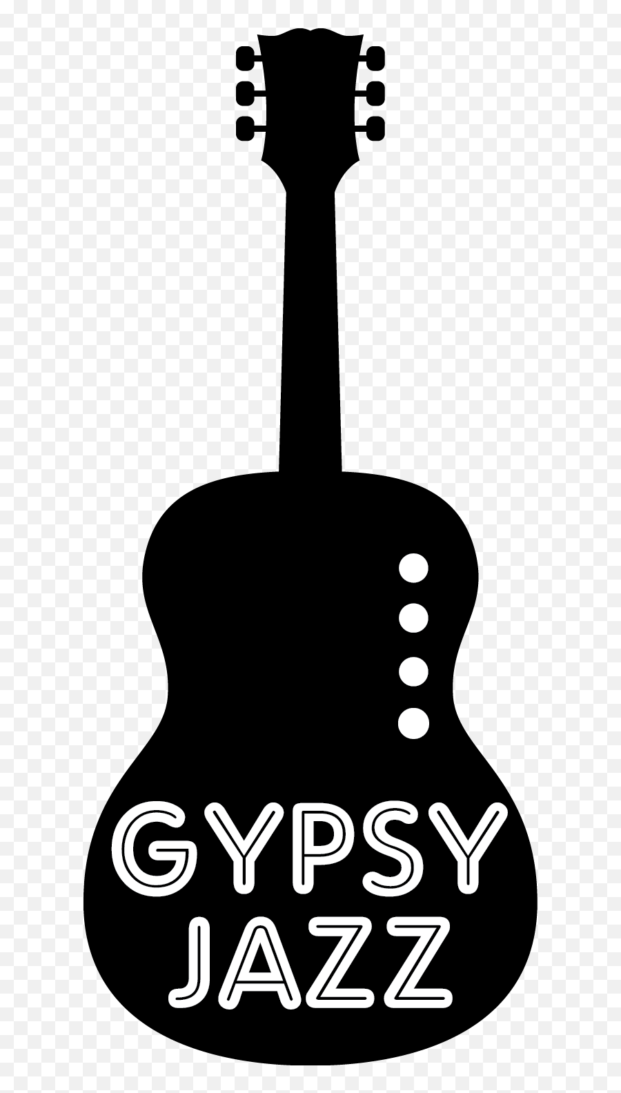 Guitar Clip Art - Jazz Png Download 6581503 Free Emoji,Electric Guitar Clipart Black And White