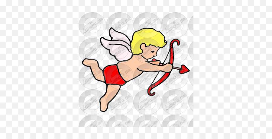 Cupid Picture For Classroom Therapy - Cupid Emoji,Cupid Clipart