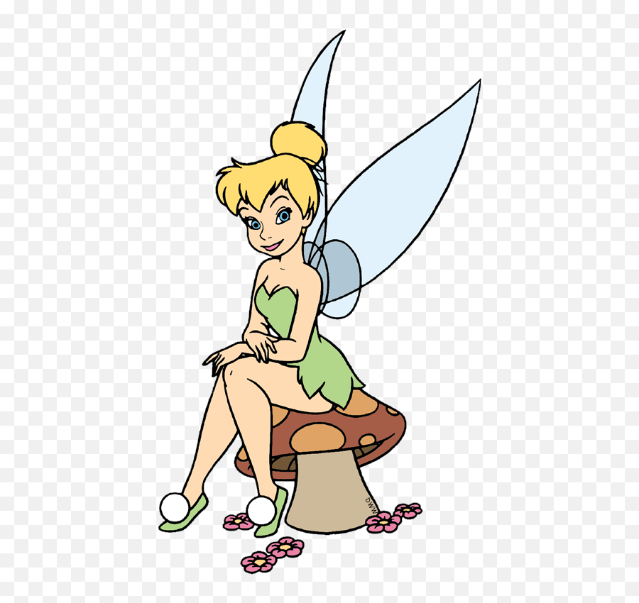 Disney Tinkerbell Clipart - Wikiclipart Fairy Emoji,Tinkerbell Clipart