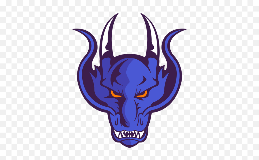 Angry Violet Demon Logo - Automotive Decal Emoji,Demon Logo