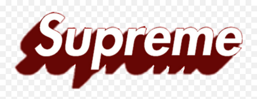Supreme Transparent Png - Supreme Box Emoji,Supreme Png