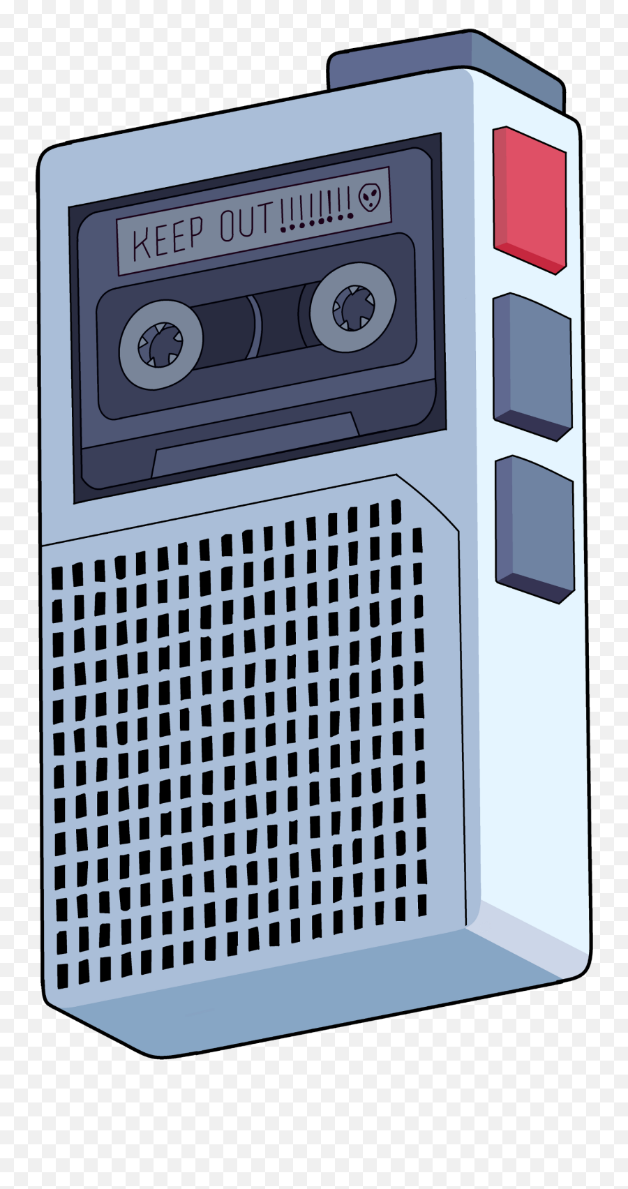 Peridot S Voice Recorder Transparent - Tape Recorder Recorder Clipart Emoji,Cassette Tape Clipart