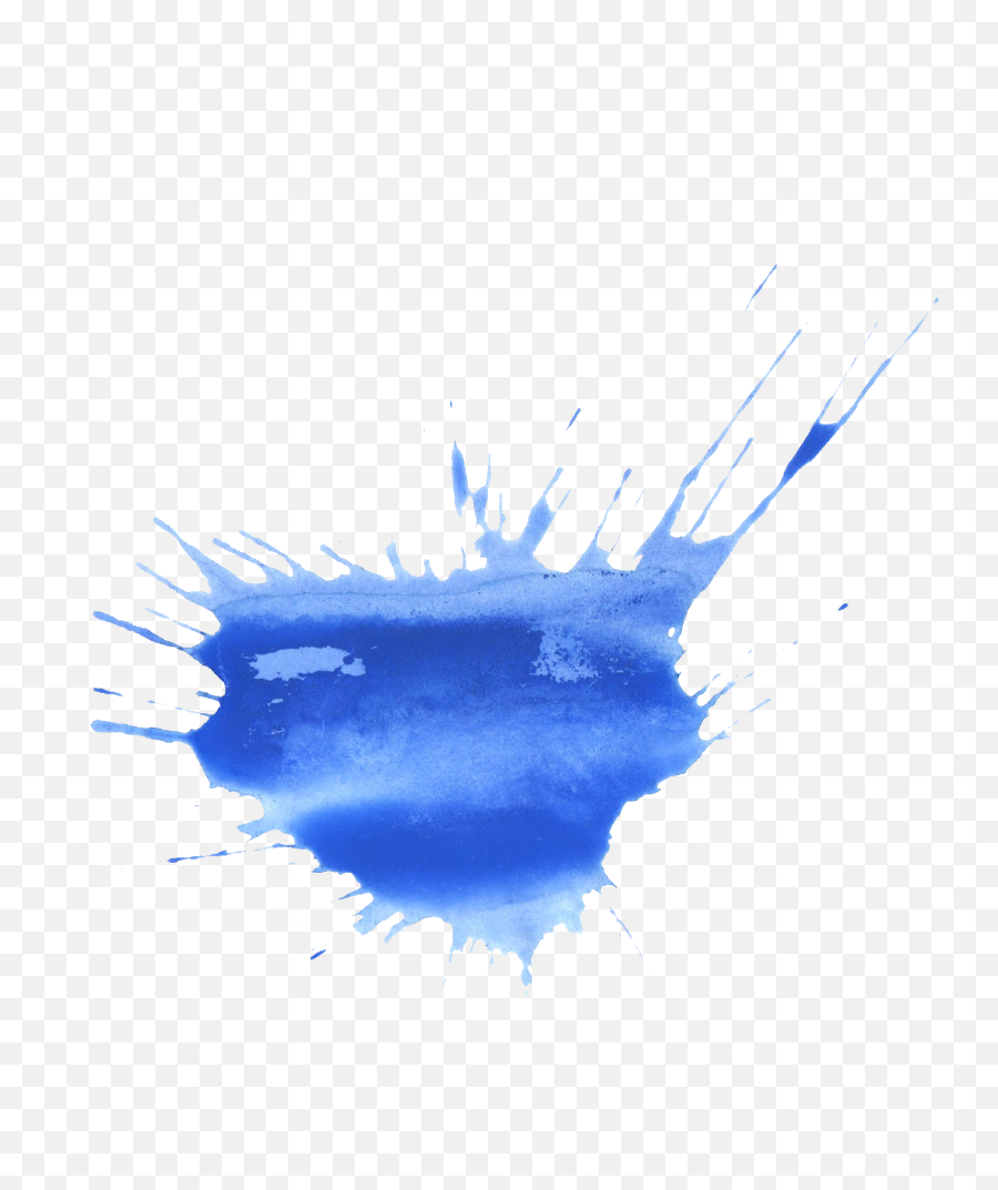 20 Blue Watercolor Splatter Png Transparent Onlygfxcom - Blue Watercolor Splatter Transparent Png Emoji,Watercolor Splash Png