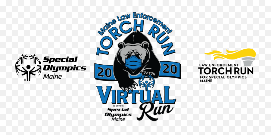 Letr Virtual Torch Run - Special Olympics Maine Emoji,Torch Logo