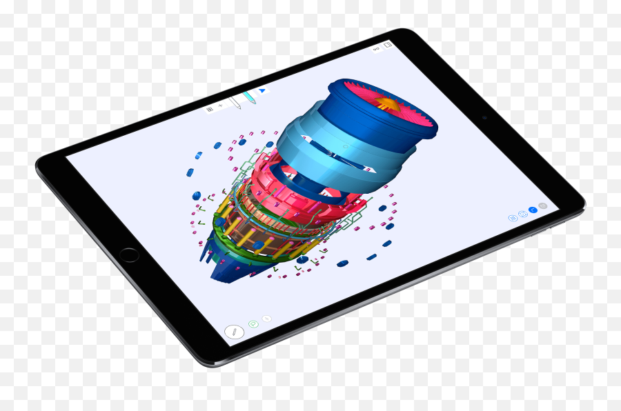 Apple Ipad Pro - Ipad Pro Drawing Png Emoji,Ipad Clipart