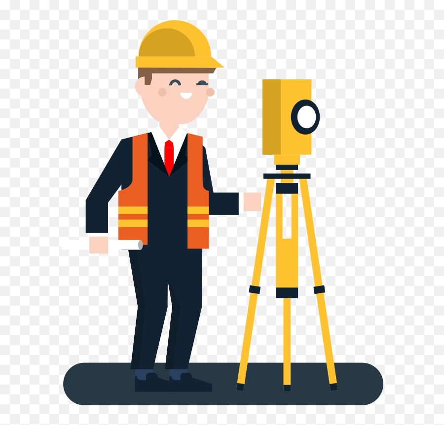 Png Engineer Clipart - Civil Engineering Cartoon Emoji,Surveying Clipart
