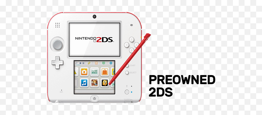 Nintendo 3ds - Nintendo 2ds Scarlet Red Emoji,3ds Png