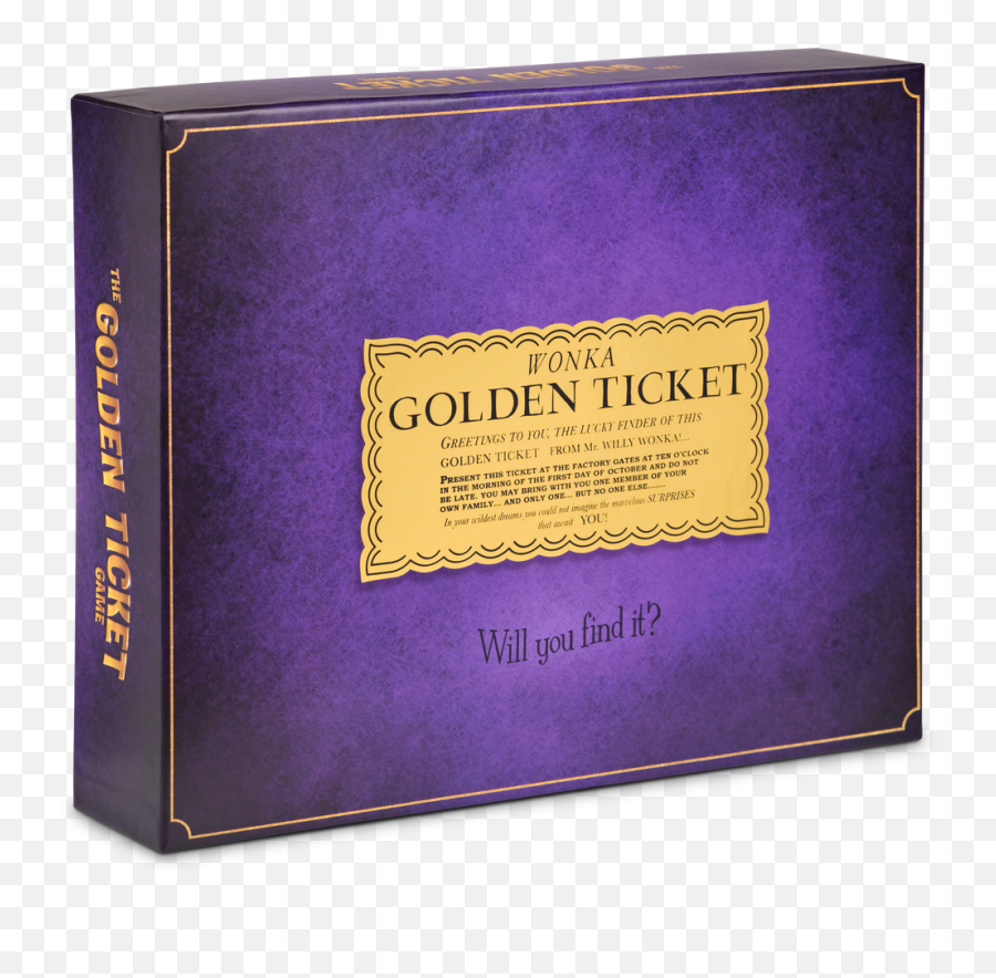 The Golden Ticket Game Emoji,Willie Wonka Logo