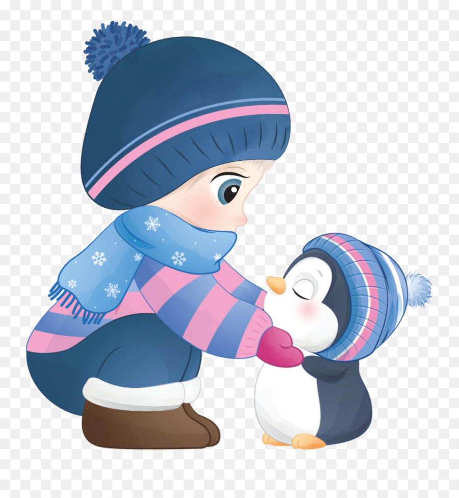 Anime Girl With A Penguin Illustration Sticker - Tenstickers Emoji,Girl Playing Clipart