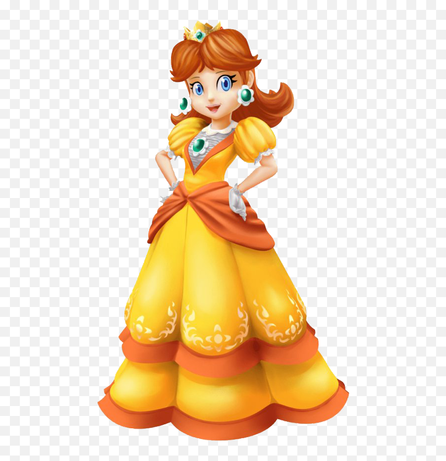 Super Mario Bros Princess Daisy Transparent Png Png Mart Emoji,Super Mario Transparent