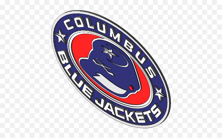 Columbus Blue Jackets Throwback Alt - Language Emoji,Columbus Blue Jackets Logo