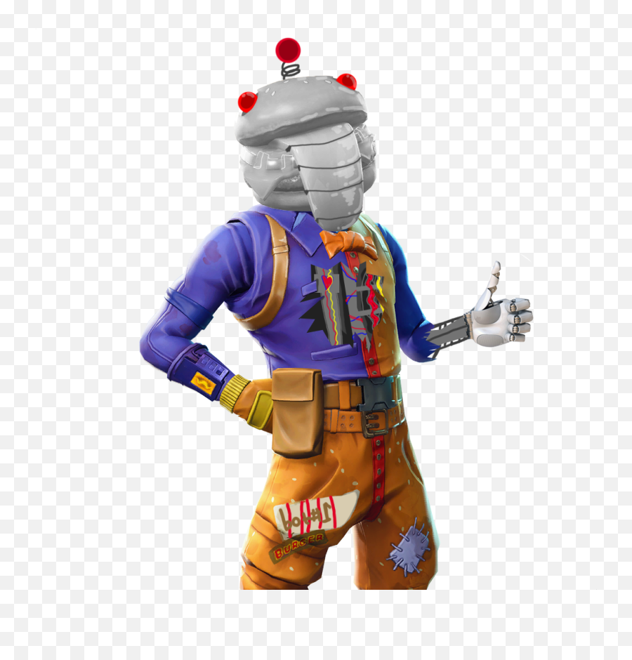 Terminator Png - I Saw A Terminator Type Beef Boss Style A Durr Burger From Fortnite Emoji,Dark Bomber Png