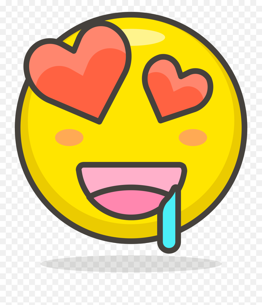 013 - Heart Eyes Emoji,Heart Eyes Emoji Png