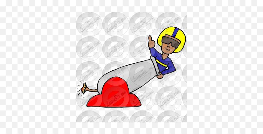 Shot Out Of A Cannon Picture For Classroom Therapy Use - Tradesman Emoji,Cannon Clipart