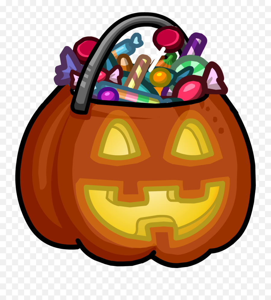 Library Of Halloween Basket Image Free Stock Png Files - Halloween Candy Bags Transparent Emoji,Jack O Lantern Clipart