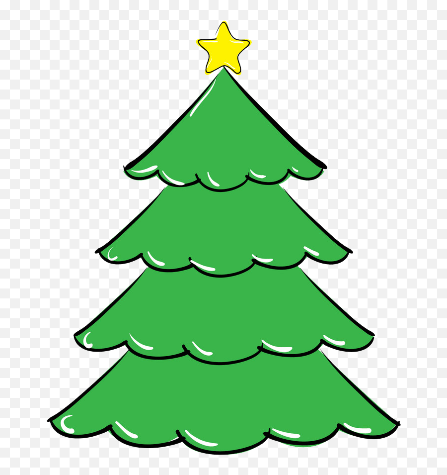 Christmas Tree Clipart - For Holiday Emoji,Christmas Tree Clipart