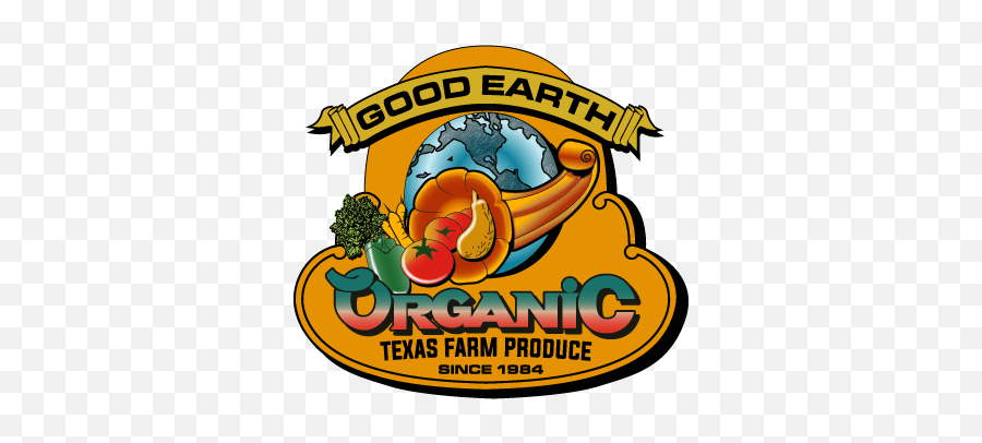 Good Earth Organic Farm - Big Emoji,Farm Logo