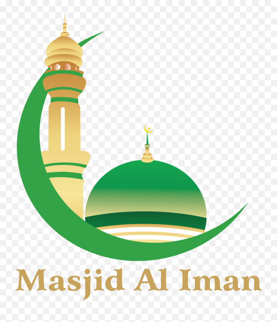 Logo Masjid Al Iman Transparent Png - Logo Masjid Al Iman Emoji,Mosque Logo