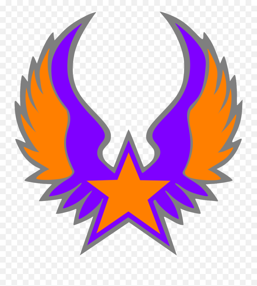 Rock Star Clip Art At Clker - Star With Wings Logo Emoji,Rock Stars Clipart