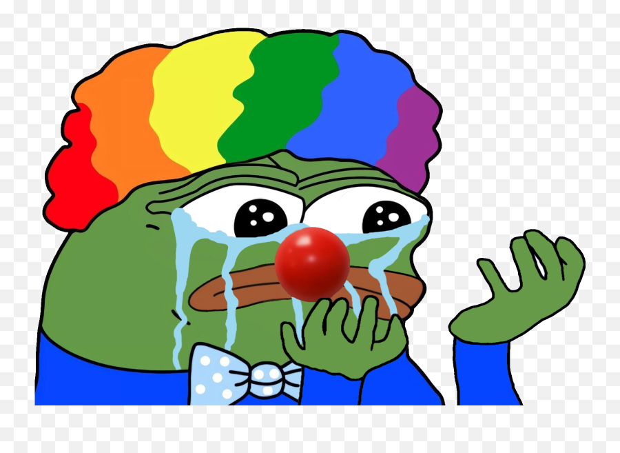 883 Kb Png - Pepe The Clown Clipart Full Size Clipart Clown World Meme Emoji,Clown Clipart