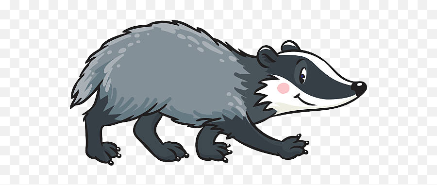 Badger Crawling Clipart Png Emoji,Opossum Clipart