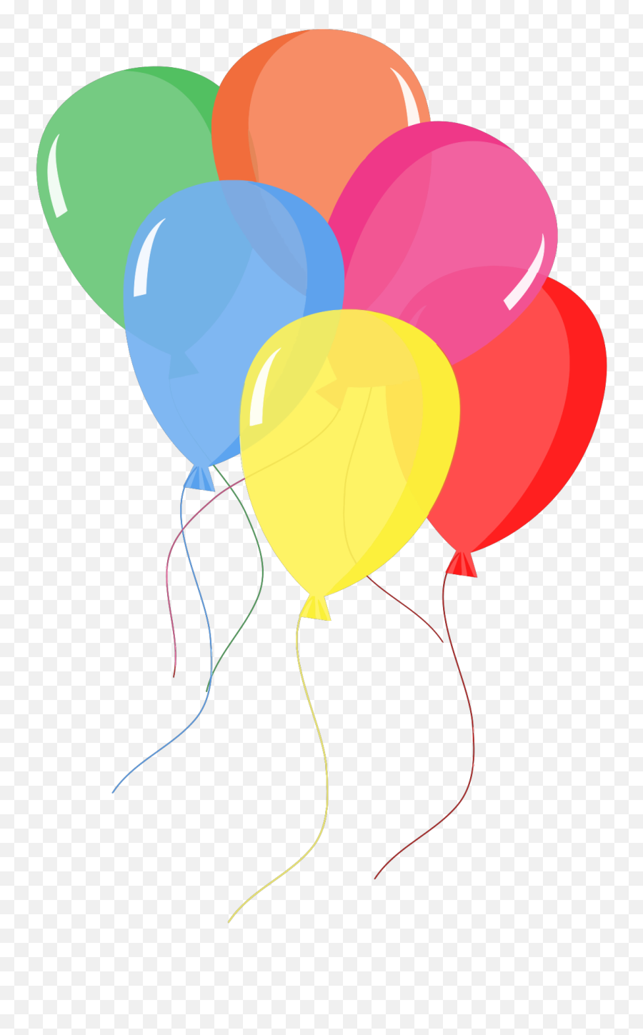 Best Birthday Balloons Clipart - Balloon Bundle Clipart Emoji,Birthday Balloons Clipart