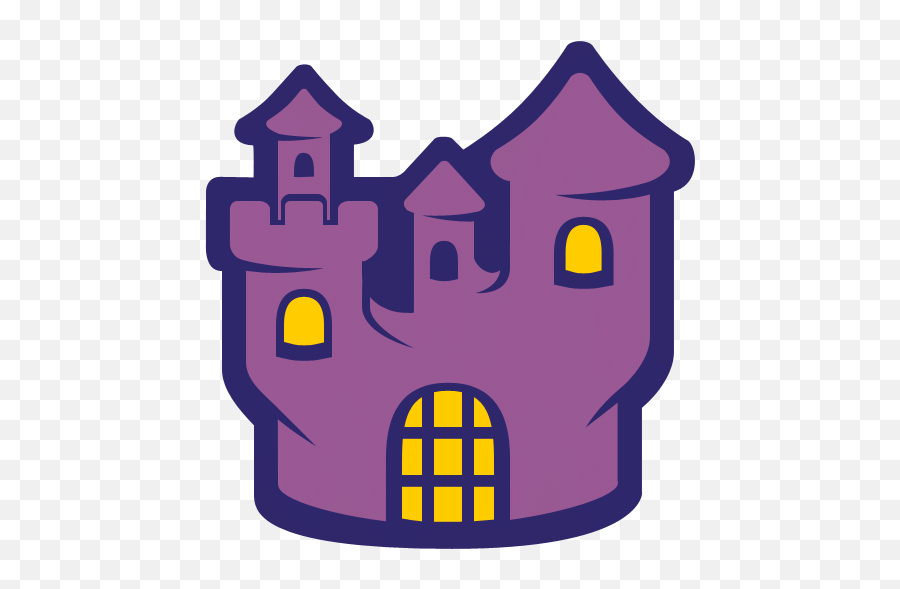 Haunted House Clipart - Halloween Home Icon Emoji,Haunted House Clipart
