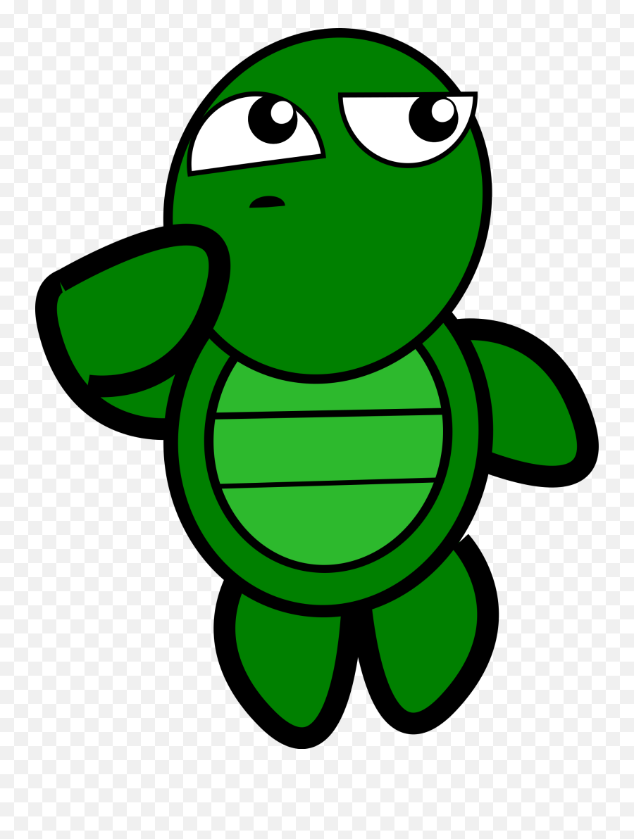 Thinking Turtle Clipart - Thinking Turtle Clipart Emoji,Turtle Clipart