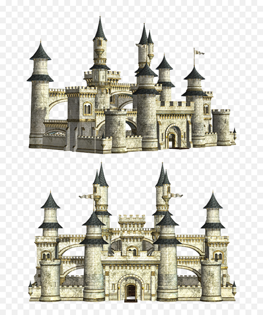 Artist Impression - Golden Castle Pnglib U2013 Free Png Library Emoji,Castle Transparent Background